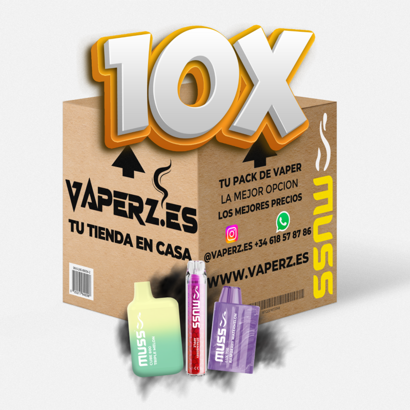 VAPERZ | CAJAS 10 VAPERS MUSS CUBE