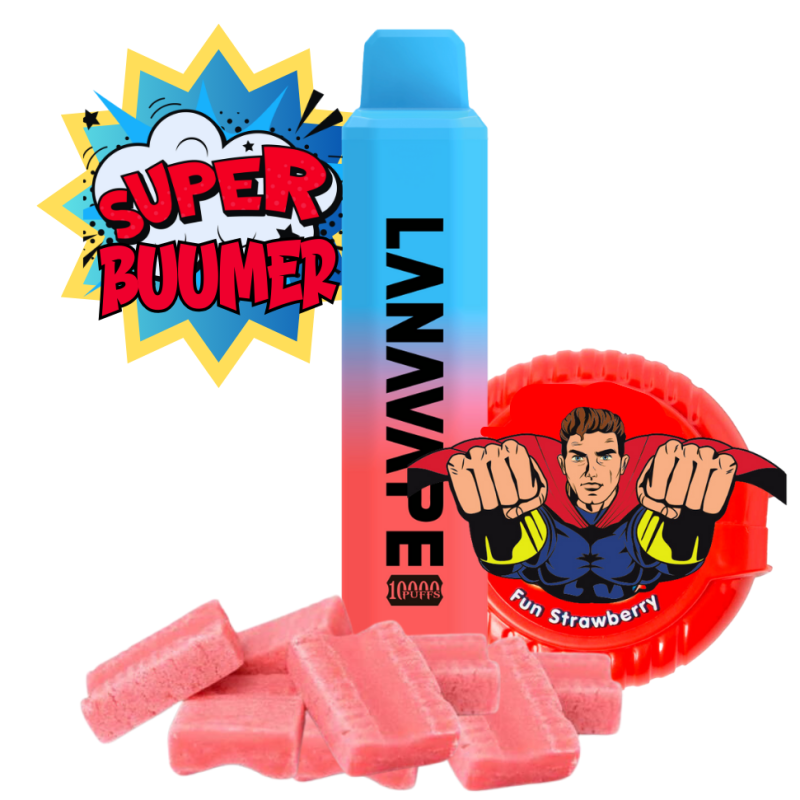 Lanavape es un vaper de 10.000 caladas sabor super boomer