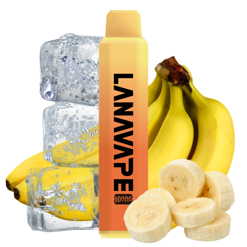 vaper barato de 10.000 caladas lanavape banana ice comprar vape barato malaga