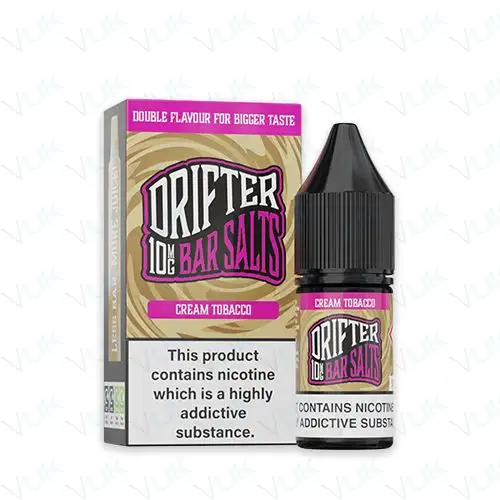 Sales de Nicotina Drifter Bar Cream Tobacco 10 MG