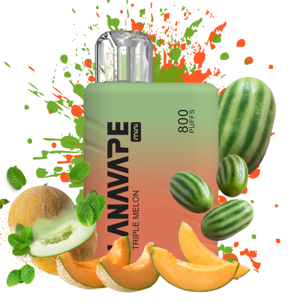 Lanavape mini 800 Triple Melon