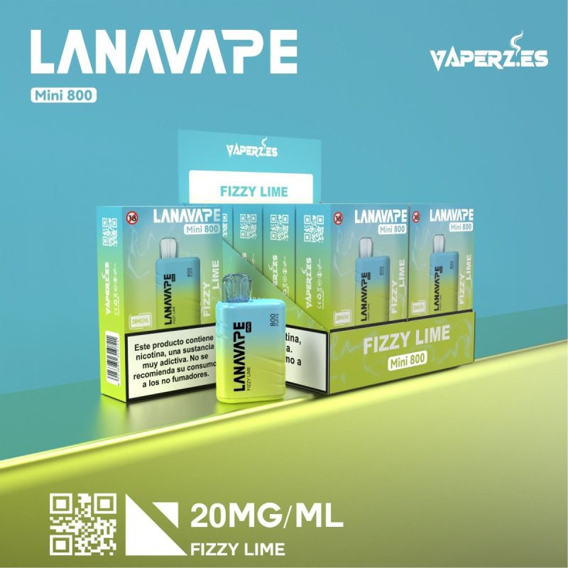 LANAVAPE Mini 800 Fizzy lime