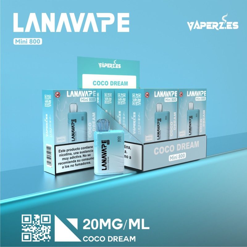 LANAVAPE Mini 800 Coco Dream