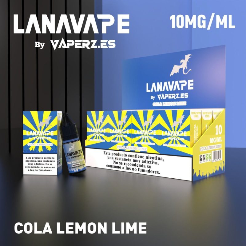 LANAVAPE 10ml Cola Lemon Lime